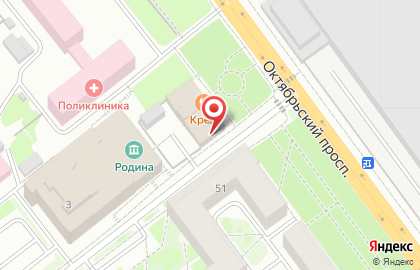 Столовая Котлета на улице Гайдара на карте