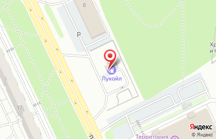 Лукойл в Кемерово на карте