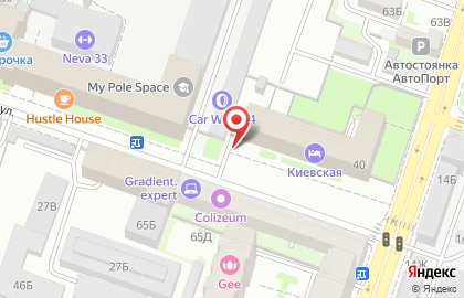 Шиномонтаж 24 в Фрунзенском районе на карте