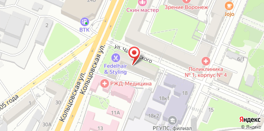 Автошкола Баграм на улице Чайковского на карте