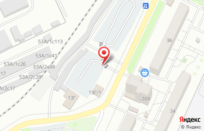 Автостоянка в Красноярске на карте