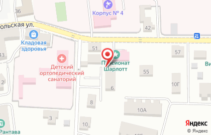 Салон Каприз в Калининграде на карте