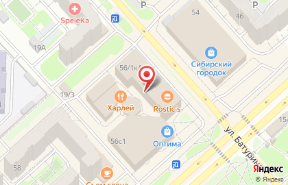 Салон нижнего белья Адам и Ева в Красноярске на карте