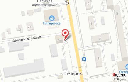 Кафе Диана на Минской улице на карте