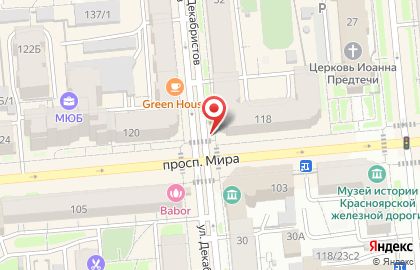 Супермаркет Главгастроном на карте