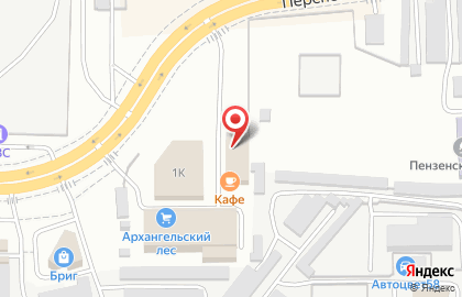 Торговая компания Архангельский лес на Перспективной улице на карте