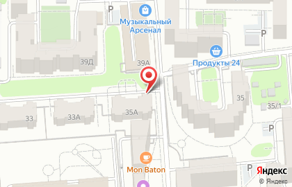 Эскориал на улице Владимира Невского на карте