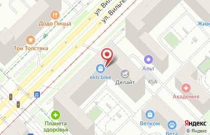 Фирменный магазин Владимирская Фабрика Дверей на улице Вильгельма де Геннина на карте
