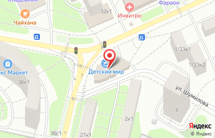 Аптека Ваша №1 в Москве на карте