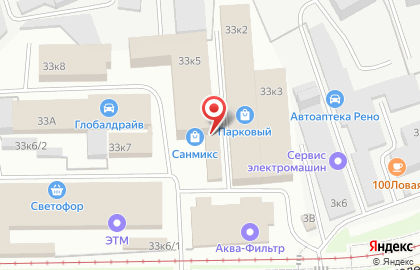 Центр продажи ламината Красивый пол в Дзержинском районе на карте