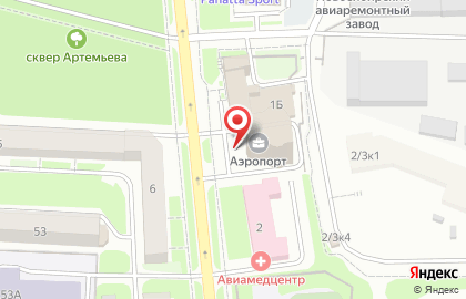 Агентство недвижимости Сегмент в Заельцовском районе на карте