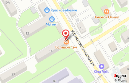 Магазин автотоваров Maxavto на Коммунистической улице на карте