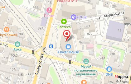 Банкомат Райффайзенбанк, Владивостокский филиал на Семёновской улице на карте