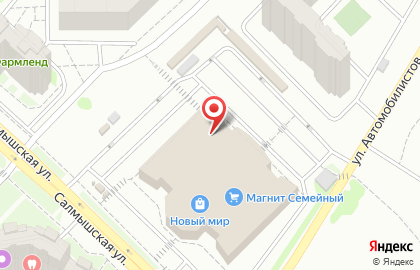 Торгово-сервисный центр Сотэлит в Дзержинском районе на карте