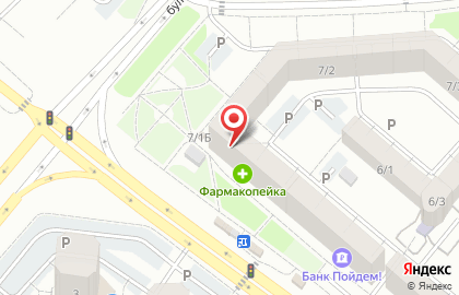 Сеть оптик, ИП Евдокимова А.А. в Кировском округе на карте