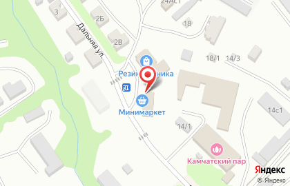 Магазин Южный в Петропавловске-Камчатском на карте