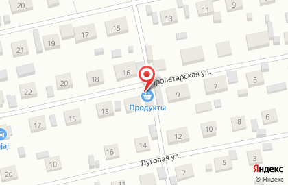 Магазин Комфорт на Пролетарской улице на карте