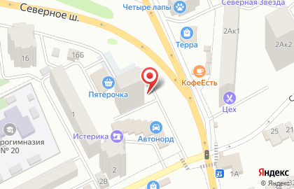 Магазин алкогольных напитков Красное & Белое в Ростове-на-Дону на карте