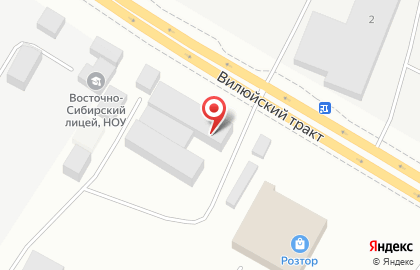 Торгово-производственная компания СахаПласТех в Якутске на карте