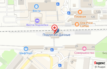 Подлипки-Дачные, железнодорожная станция на карте