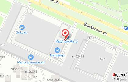 Станция кузовного ремонта на улице Скобелевской на карте