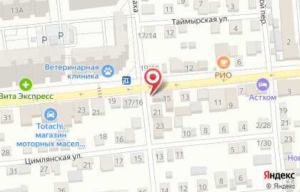 Магазин автозапчастей в Астрахани на карте