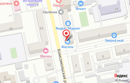 Магазин Фасоль в Екатеринбурге на карте