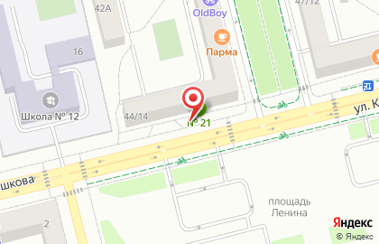 Московский Кредитный Банк ОАО Отделение Электростальское на карте