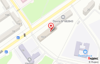 Тайга на проспекте Строителей на карте