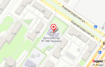 Детский сад №346, Теремок, компенсирующего вида на карте