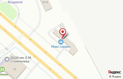 Магазин автозапчастей на Opel на карте