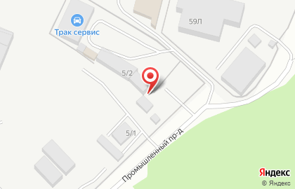 Торгово-производственная компания Восток Трейд в Промышленном проезде на карте