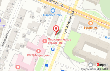 Киоск по продаже печатной продукции Печать на улице Агибалова на карте