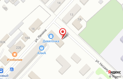 Универмаг товаров для дома Девяточка на карте