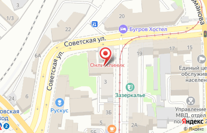Юридическая компания в Нижнем Новгороде на карте