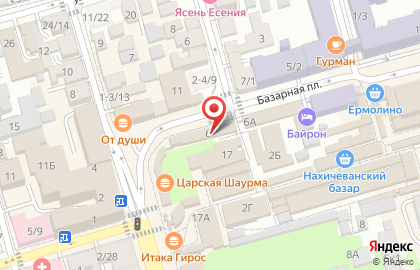 Супермаркет Магнит на Базарной площади, 6 на карте
