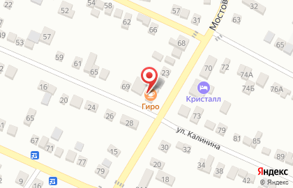 Автомойка в Ставрополе на карте