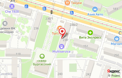 Салон Венера на Ставропольской улице на карте