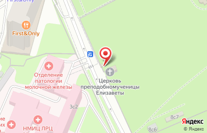 Храм Святой Преподобномученицы Елисаветы в Покровском-Стрешневе на карте