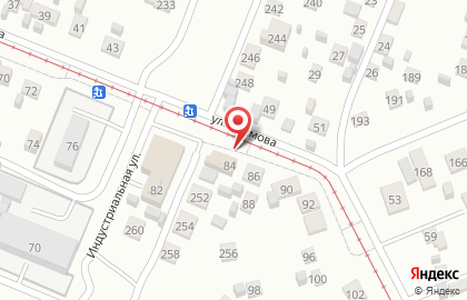 Продовольственный магазин Поперечка на карте