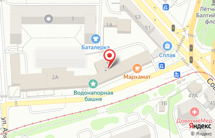 Салон каминов на улице Лейтенанта Яналова на карте