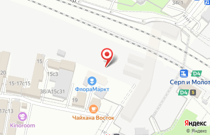 Салон сотовой связи МегаФон на метро Площадь Ильича на карте