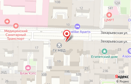Центр Хозяйственного и Сервисного Обеспечения Главного Управления Министерства Внутренних Дел Российской Федерации по г. Санкт-Петербургу и Ленинградской Области на карте