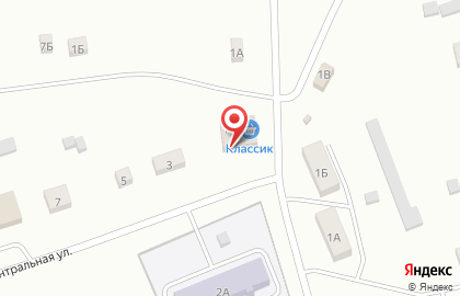 Магазин Ассорти на Центральной улице на карте