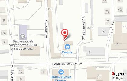 ТСК "Орджоникидзовский" на карте