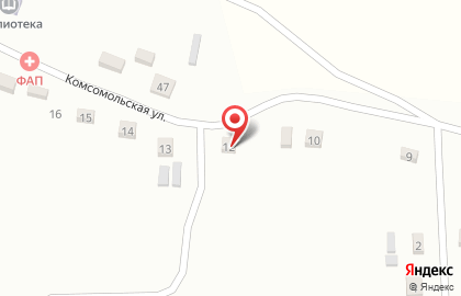 Песковатский фельдшерско-акушерский пункт, Лискинская районная больница на карте