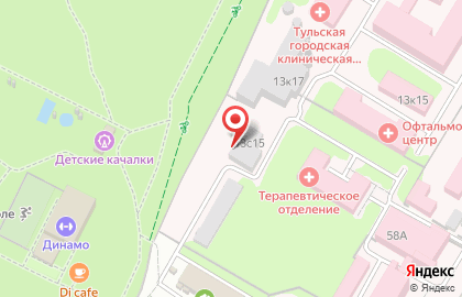 Изба на Первомайской улице на карте