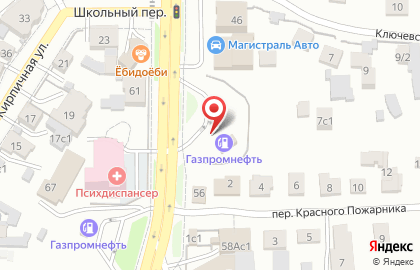 Газпромнефть на улице Яковлева, 50 на карте