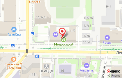 Школа танцев Extreme dance academy на Левашовском проспекте на карте