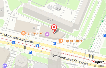 Салон мебели Цвет Диванов на улице Маршала Катукова на карте